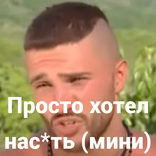 Просто хотел нас*ть (мини) — звуковой мем