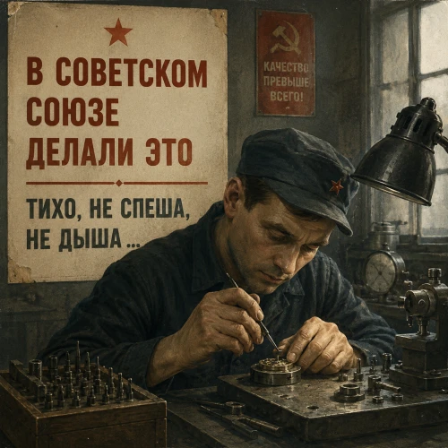 Тихо, не дыша